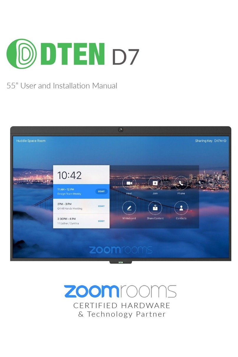DTEN D7 User and installation manual