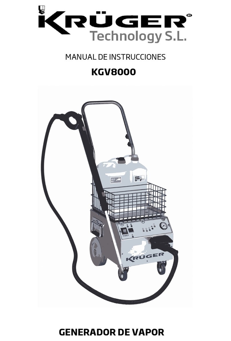 Kruger KGV8000 User manual