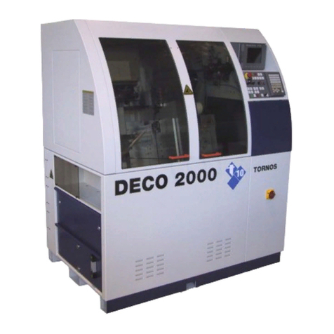 tornos DECO 7/10 User manual