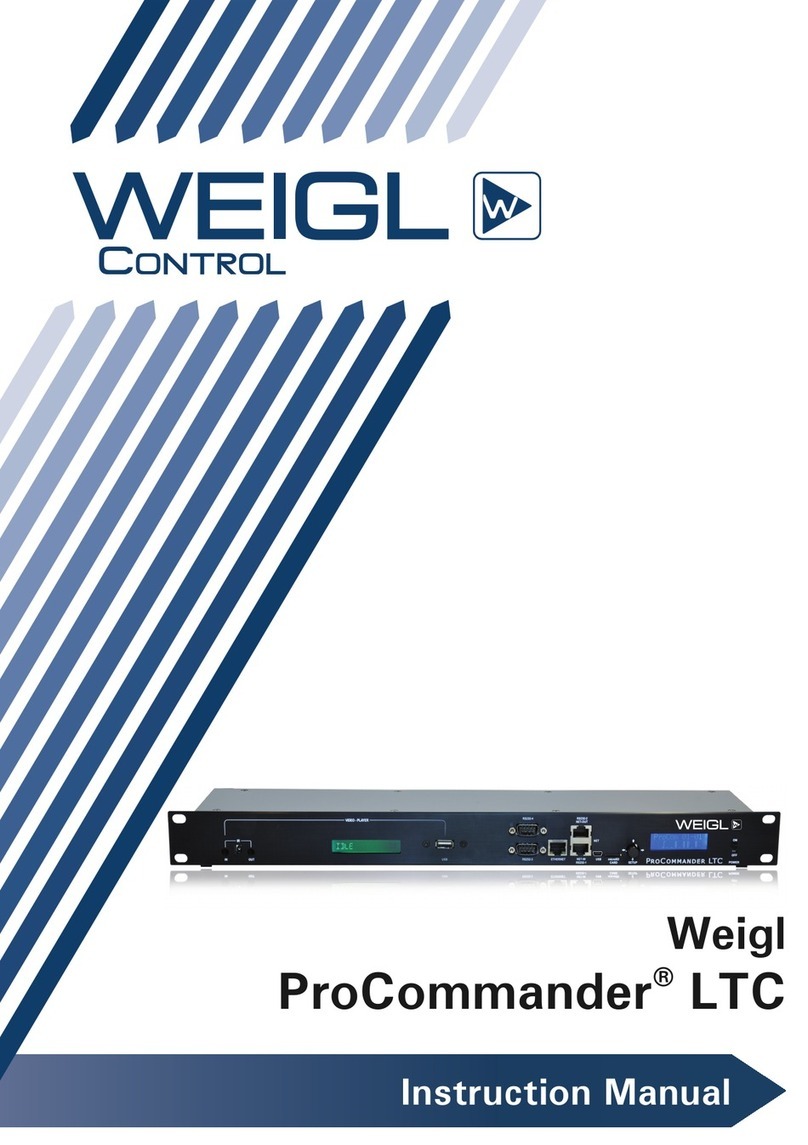 WEIGL ProCommander LTC User manual