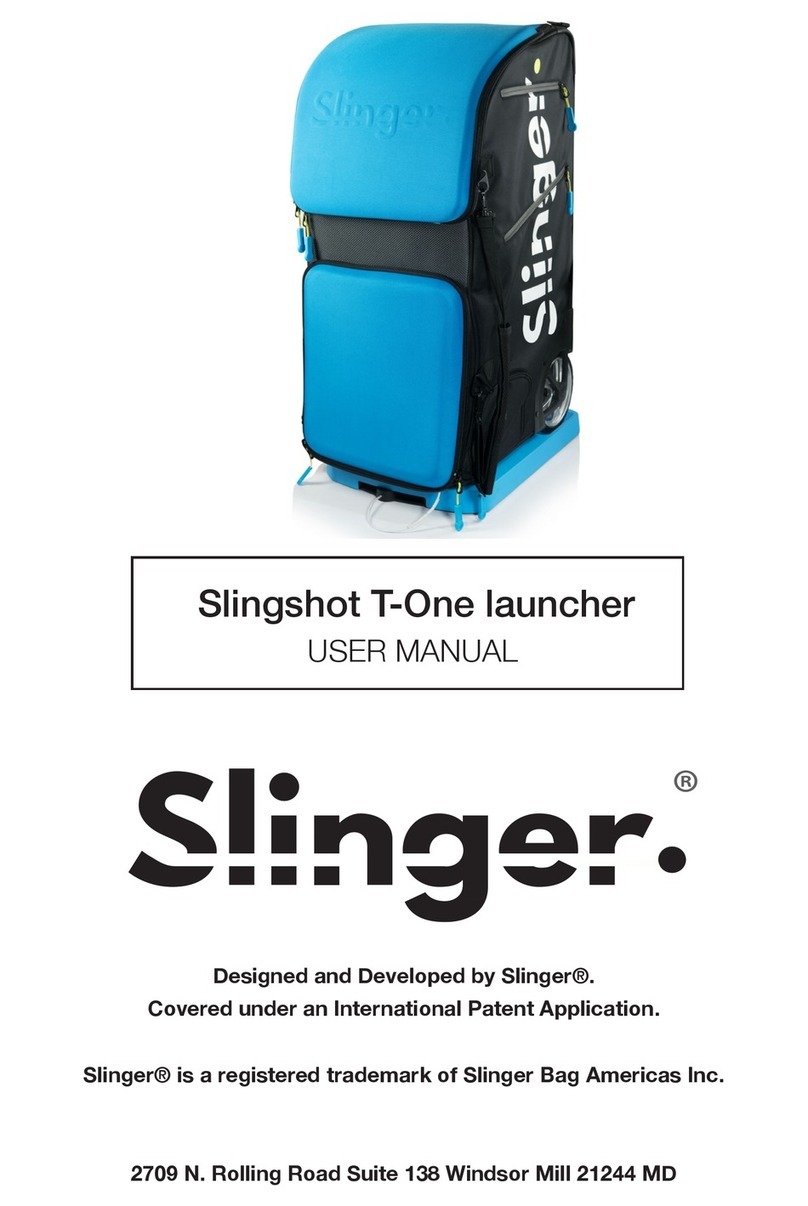 Slinger Slingshot T-One Launcher user manual