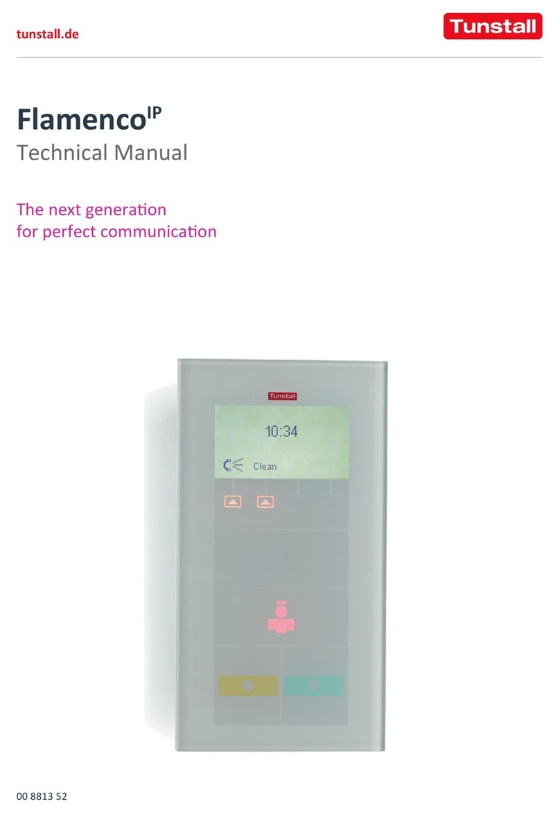 Tunstall FlamencoIP Technical manual