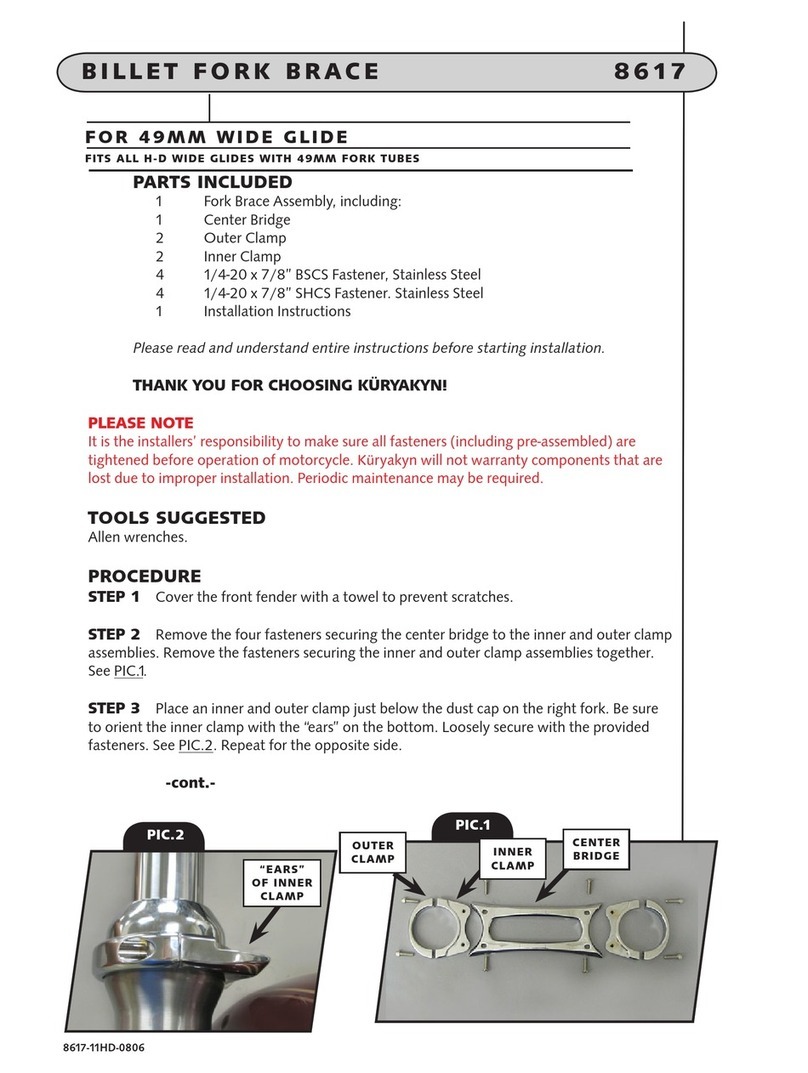 Kuryakyn 8617 User manual