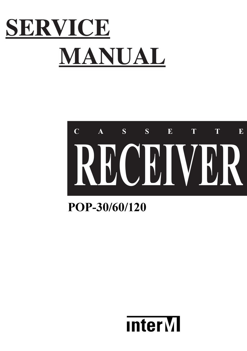 Inter-m POP-30 Service manual