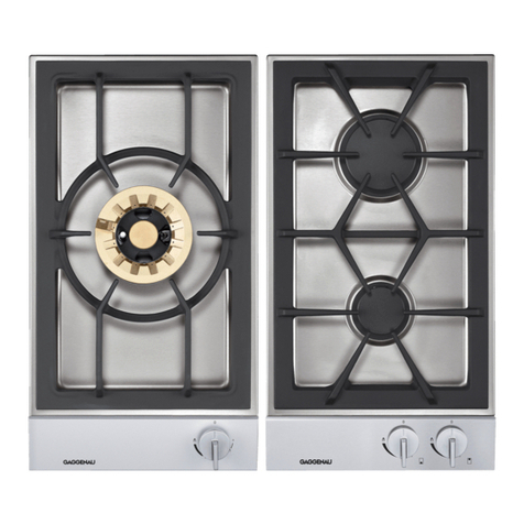 Gaggenau VG 233 234 CN installation instructions Gaggenau VG 233 234 CN installation instructions