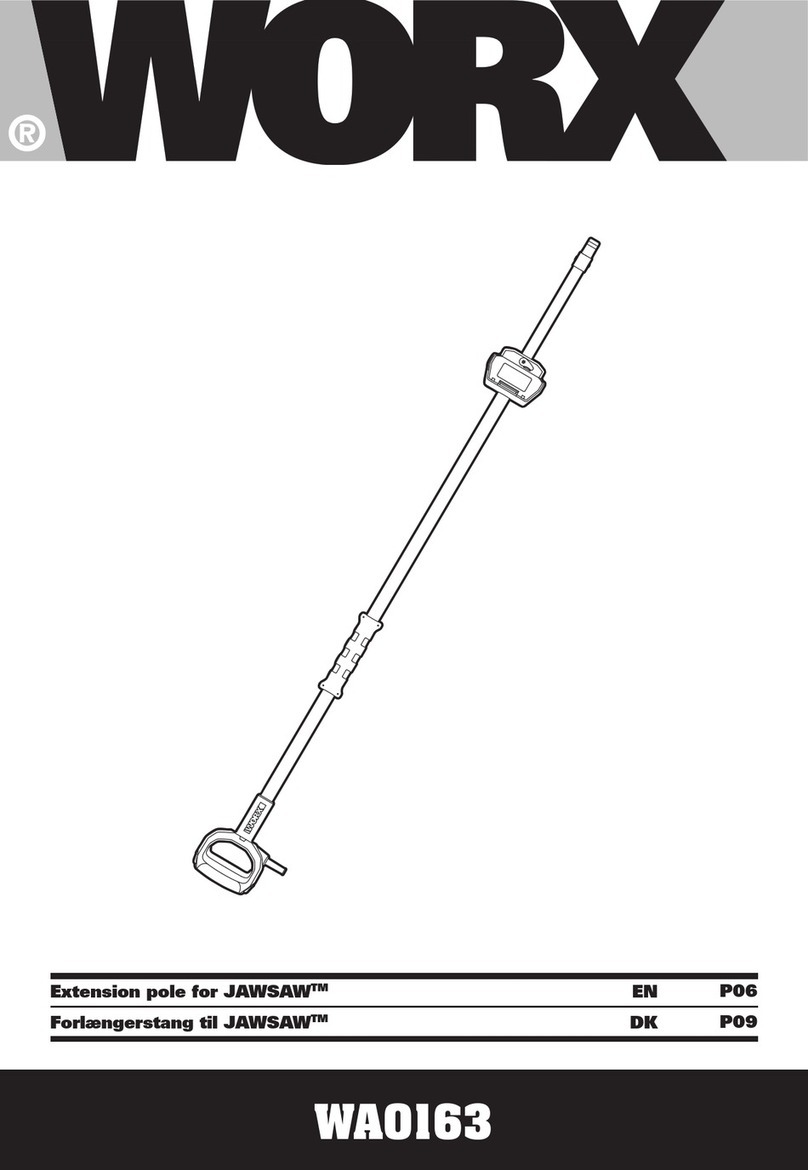 Worx WA0163 User manual