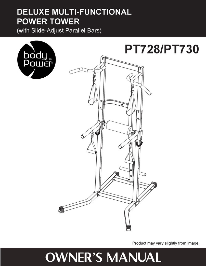 body Power PT728 owner's manual
