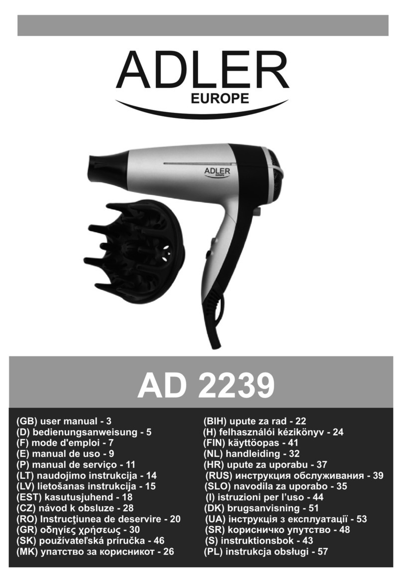 Adler AD 2239 User manual