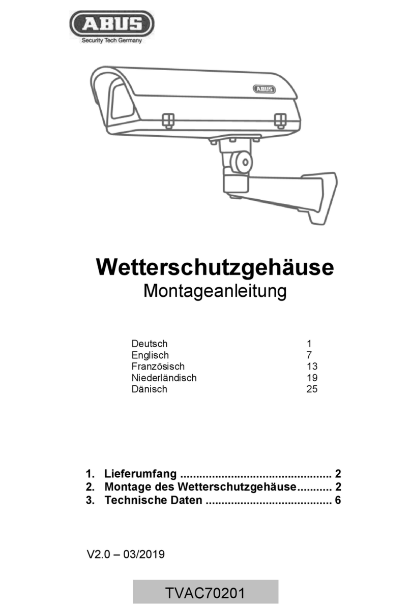 Abus TVAC70201 User manual
