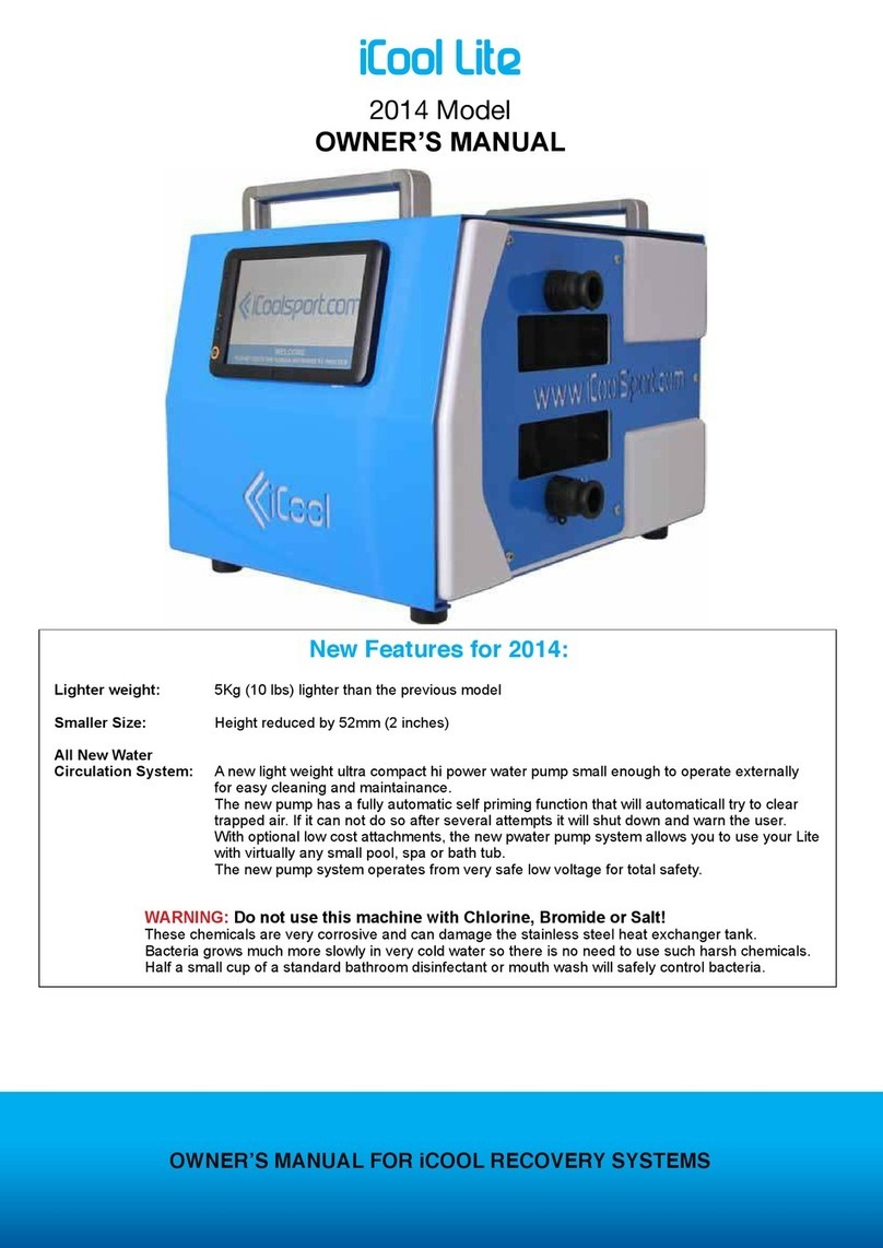 iCoolsport iCool Lite owner's manual