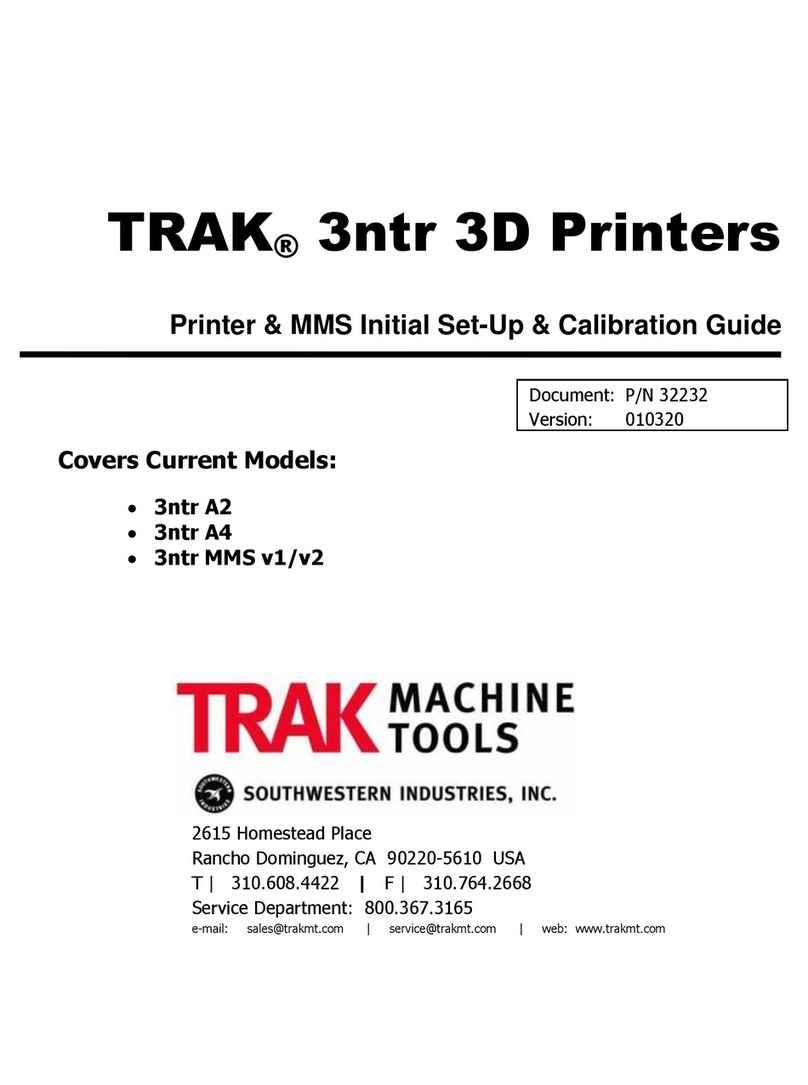 TRAK 3ntr Series Initial Set-Up & Calibration Guide