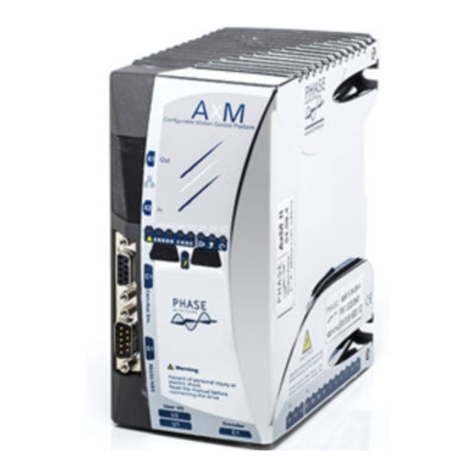 Phase AxM II Series user manual