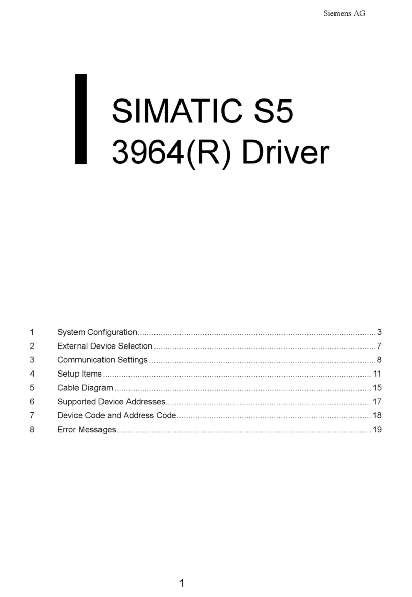 Siemens SIMATIC S5 Series User manual Siemens SIMATIC S5 Series User manual