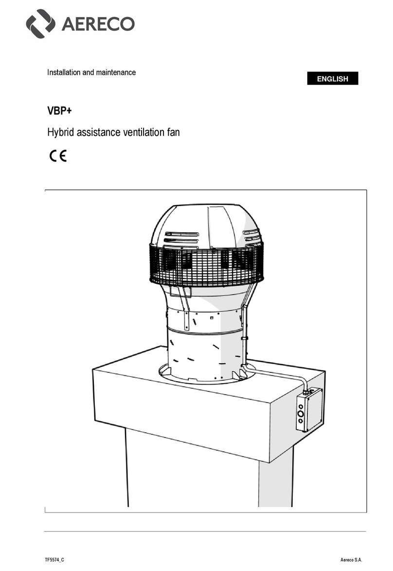 Aereco VBP+ Instruction Manual