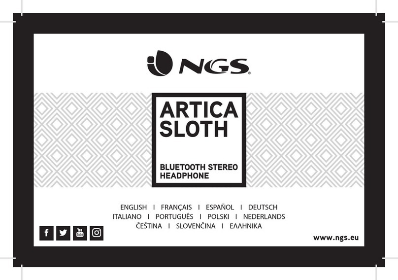 NGS ARTICA SLOTH manual