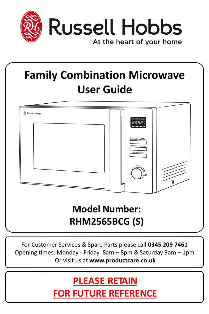 Russell Hobbs RHM2565BCGS user guide