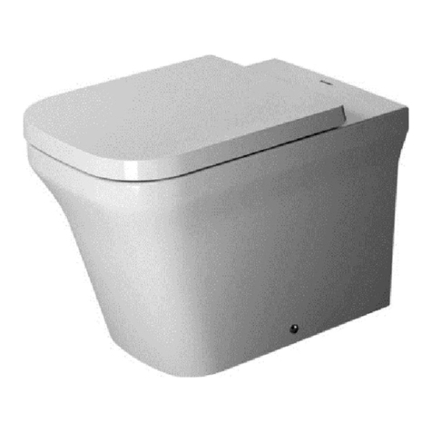 DURAVIT P3 Comforts Mounting instructions