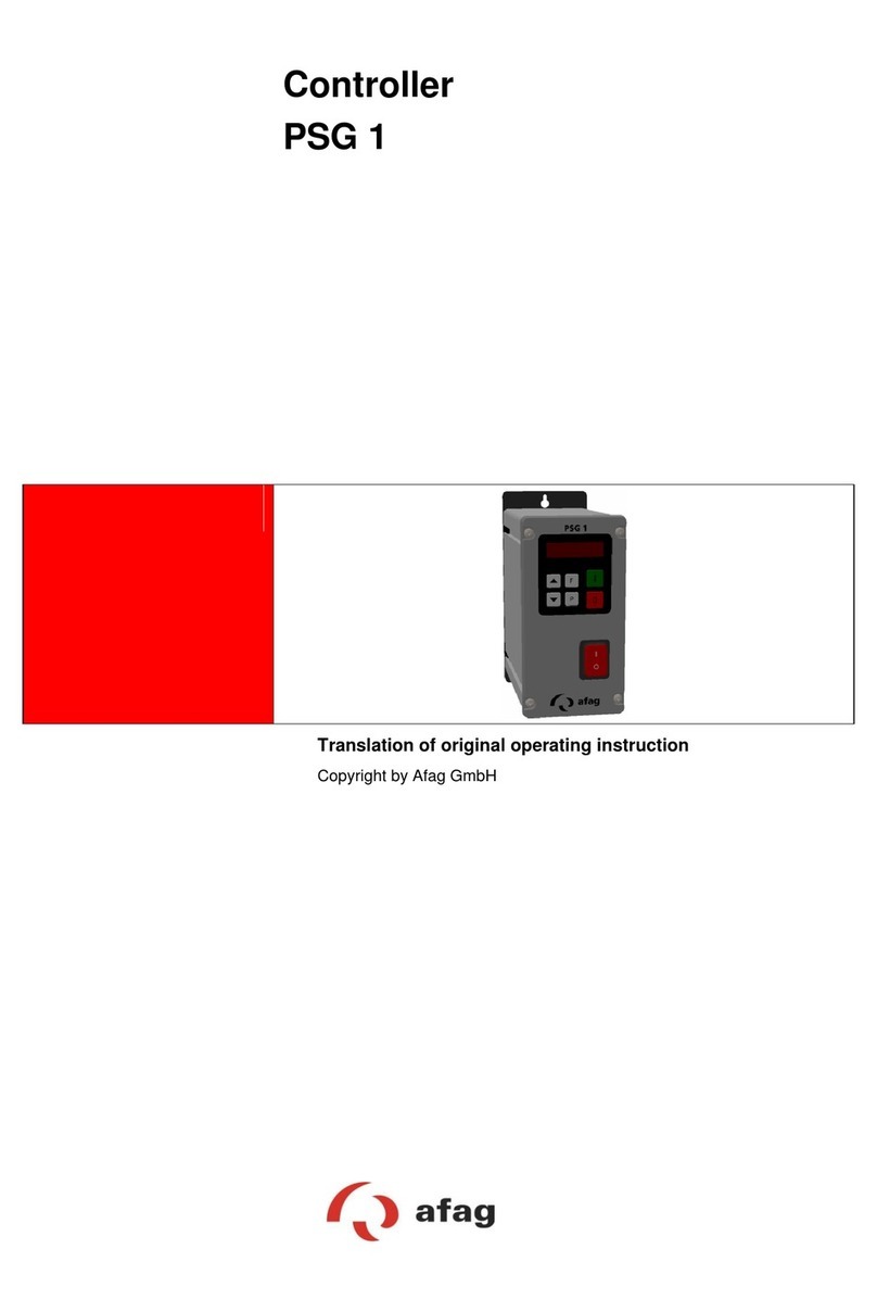 Afag PSG 1 User manual