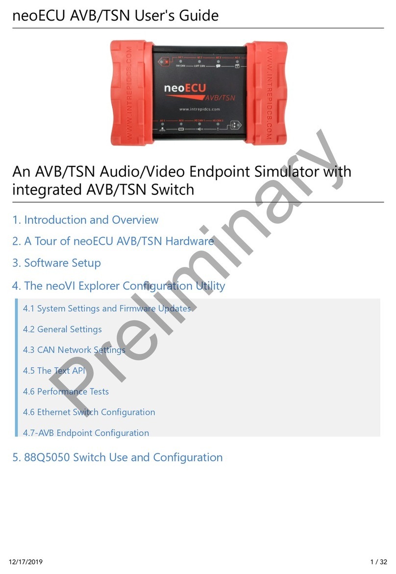 intrepid neoECU AVB/TSN user guide