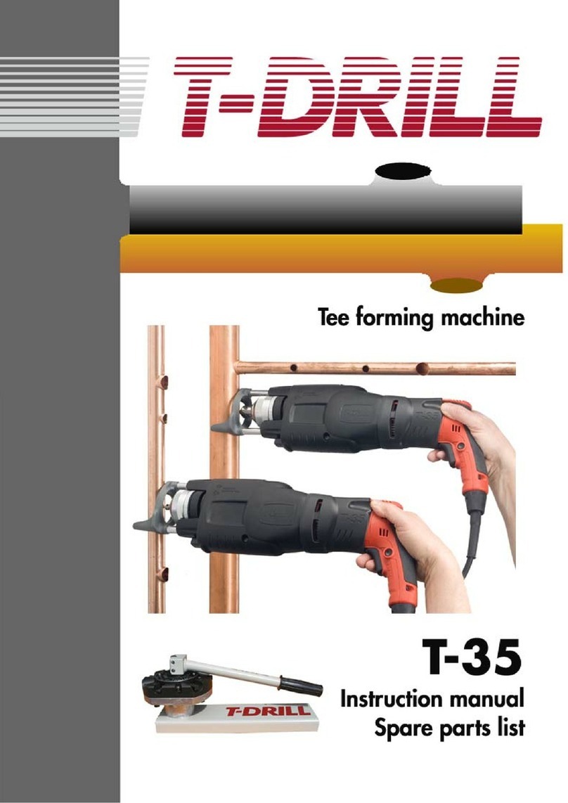 T-Drill T-35 instruction manual