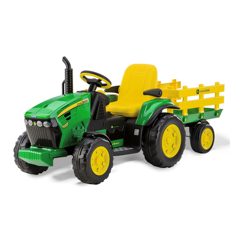 Peg-Perego John Deere GROUND FORCE Installation instructions