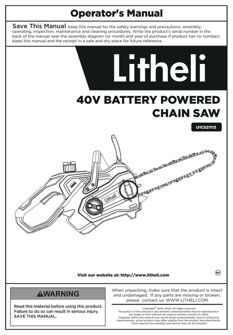 Litheli U1CS21113 Operator's manual