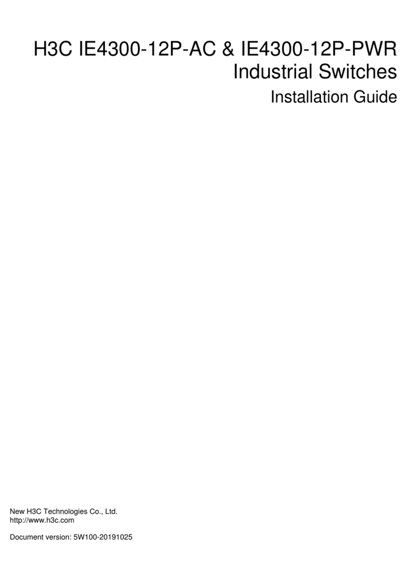 H3C IE4300-12P-PWR User manual