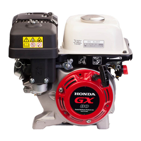 Honda GX 80 owner's manual