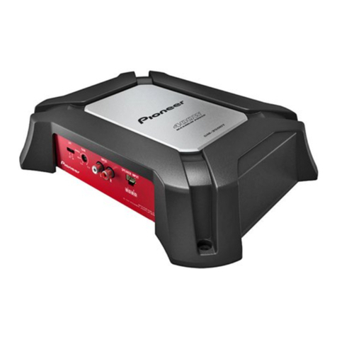 Pioneer GM-3500T/XZUC User manual