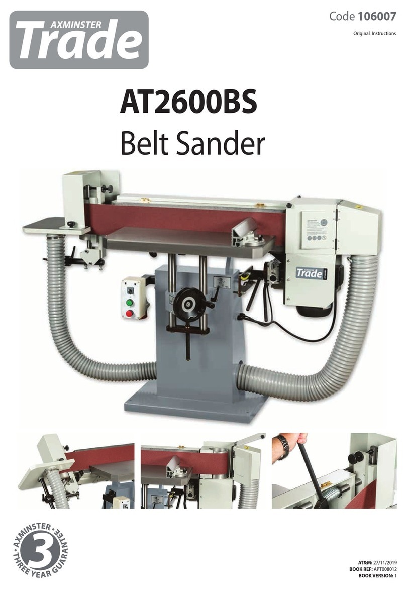 Axminster Trade AT2600BS manual