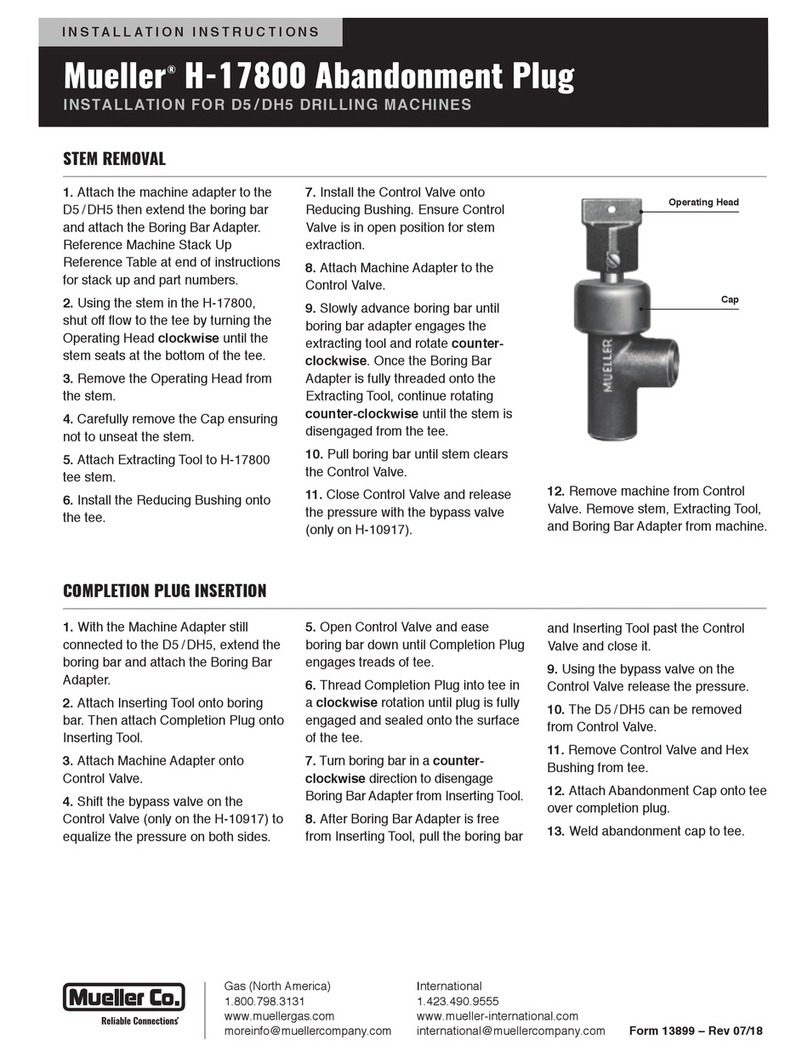 Mueller H-17800 installation instructions