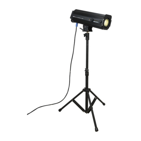 Show Tec Followspot LED 120W User manual