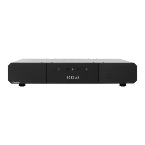 Roksan Audio CASPIAN RPP manual