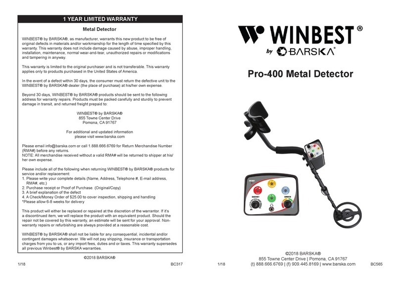 Barska WINBEST Pro-400 manual Barska WINBEST Pro-400 manual