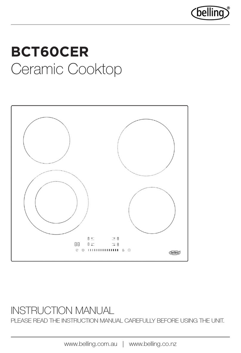 Belling BCT60CER instruction manual