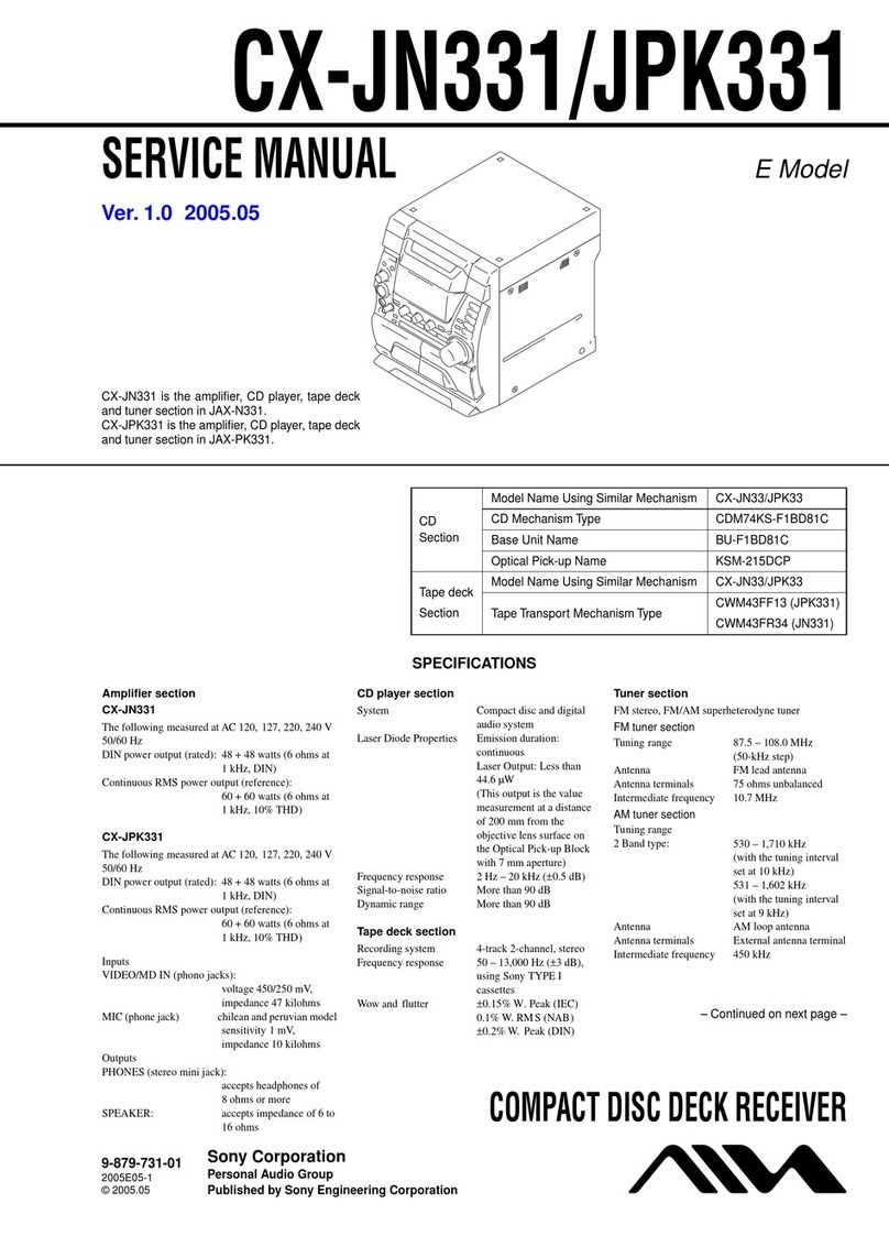 Aim CX-JN331 User manual