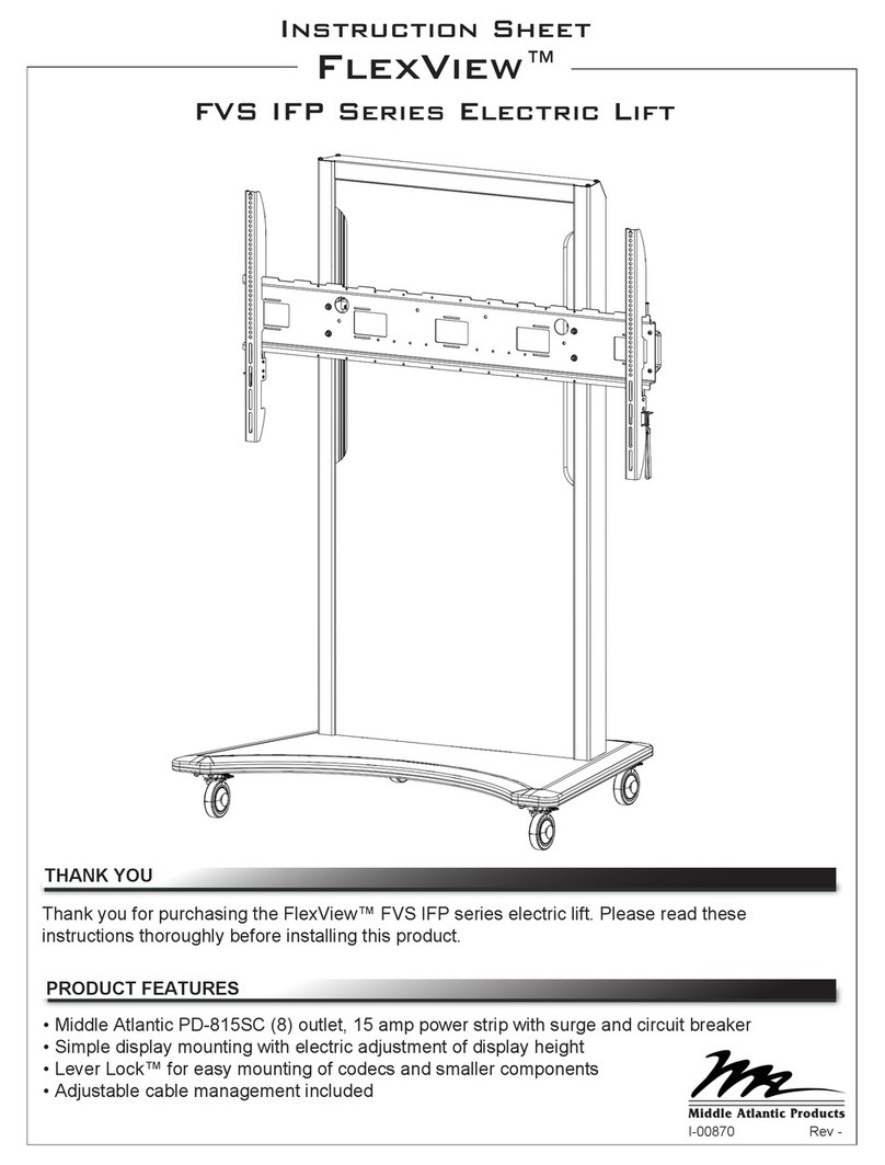 Map FlexView FVS IFP Series instruction sheet