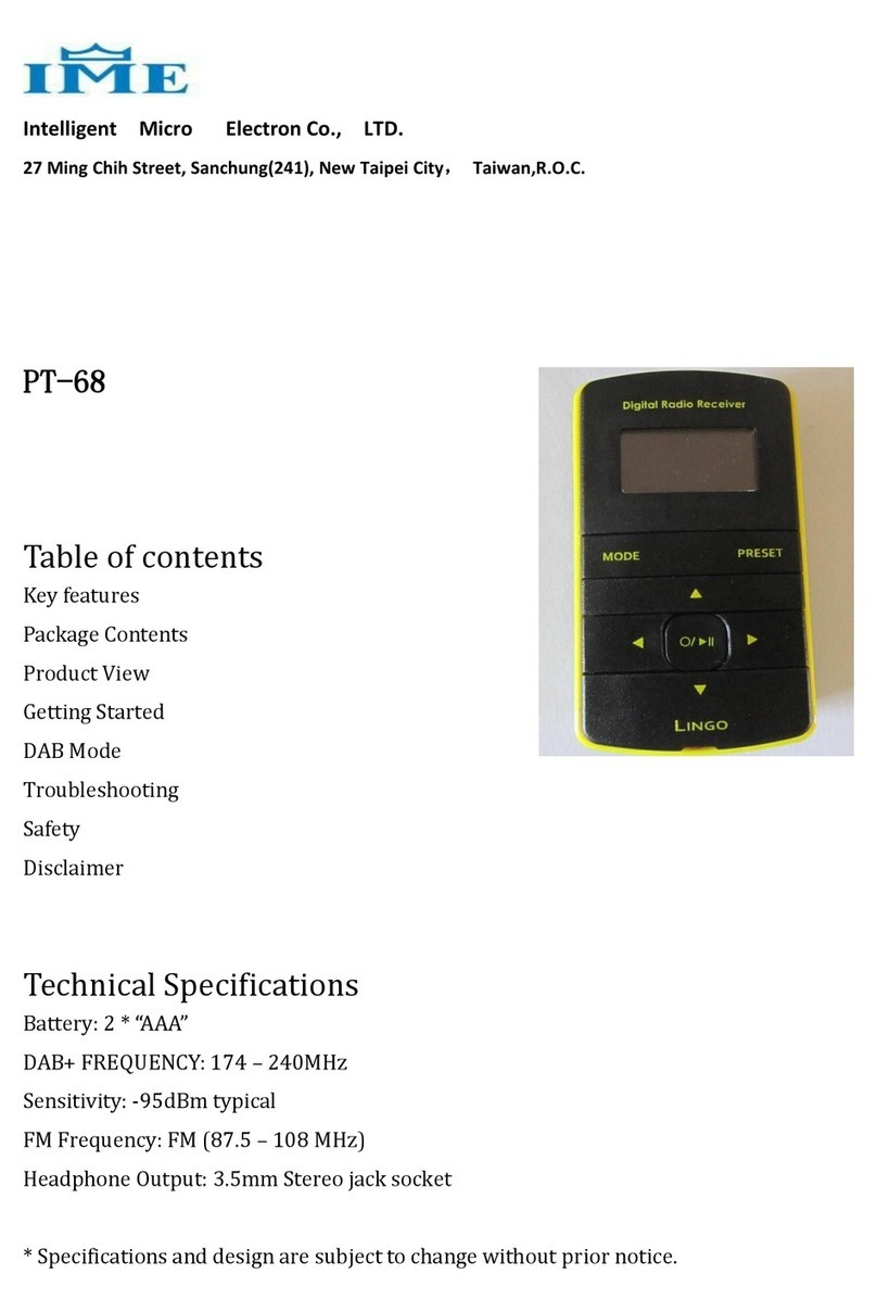IME PT-68 manual