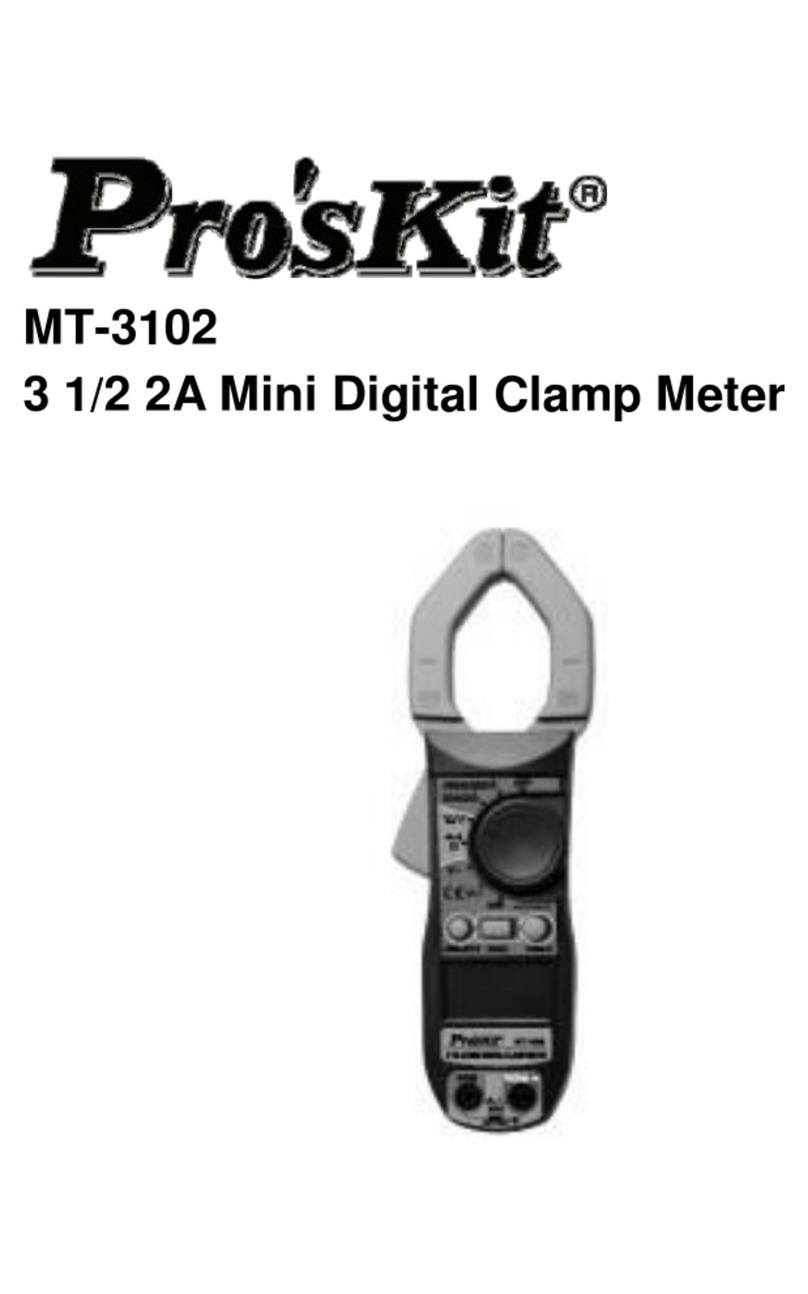 Pro's Kit MT-3102 User manual