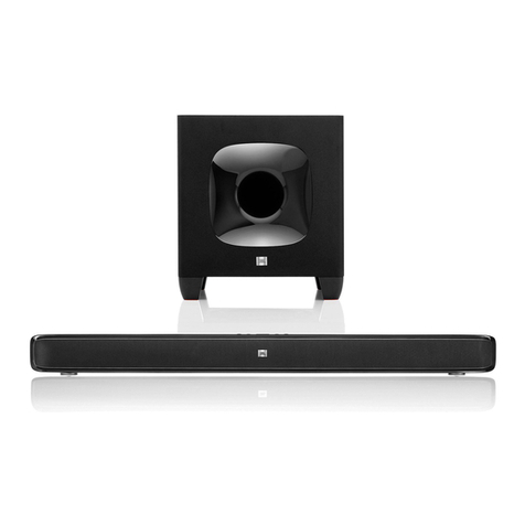Harman JBL CINEMA SB400 User manual