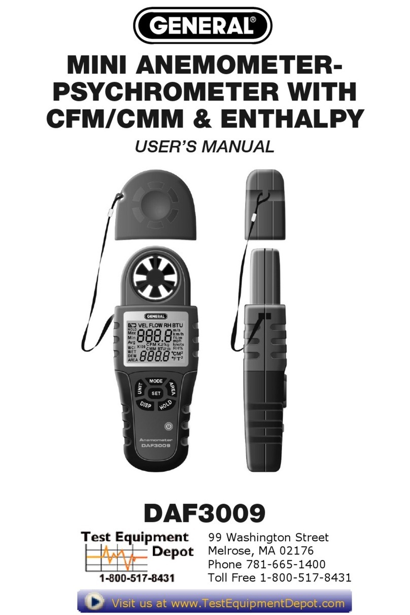 General DAF3009 User manual