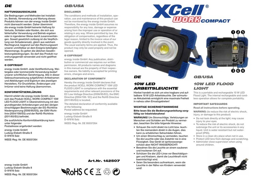 XCell WORKcompact quick start guide