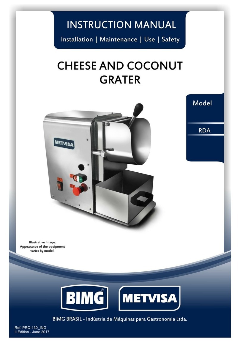 BIMG METVISA RDA Series User manual