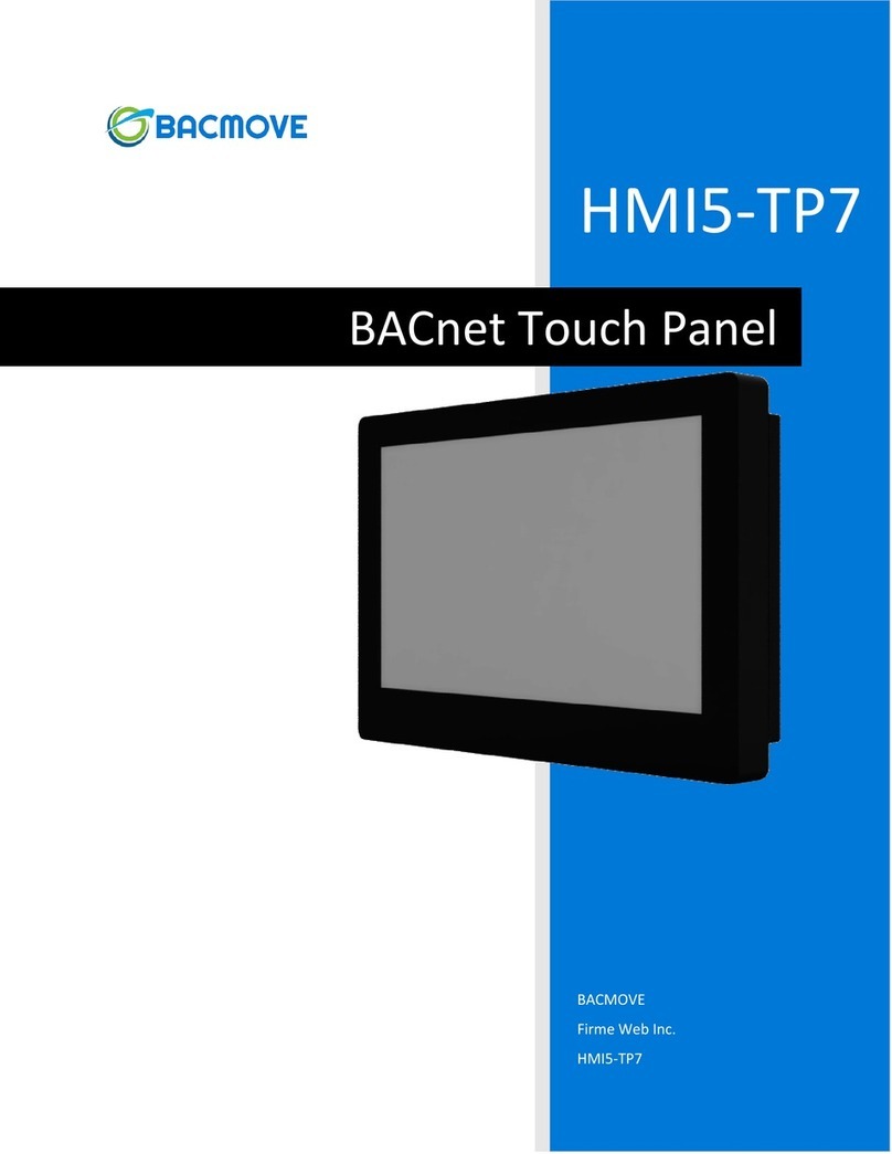 Bacmove HMI5-TP7 quick guide