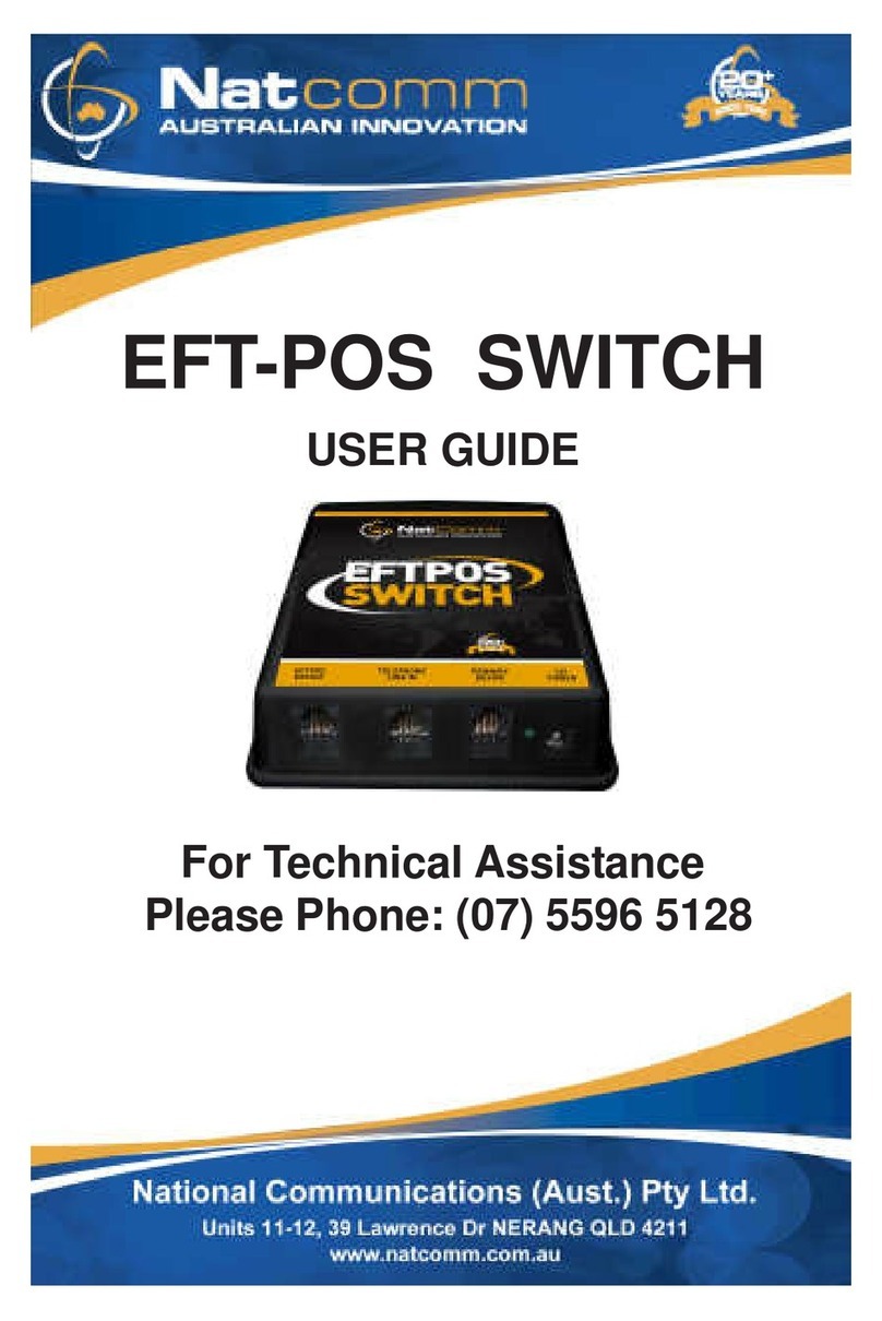 NatComm EFT-POS User manual NatComm EFT-POS User manual