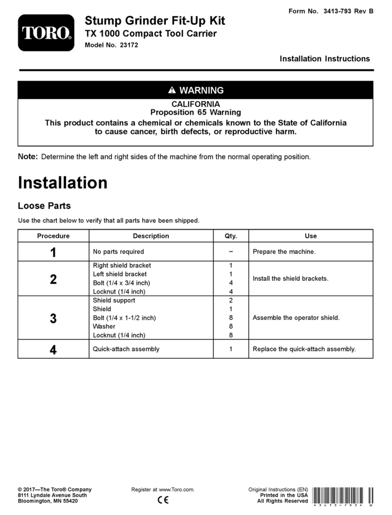 Toro 23172 installation instructions