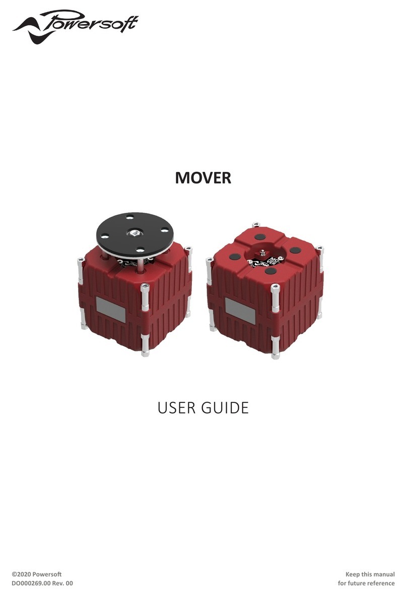 powersoft MOVER user guide