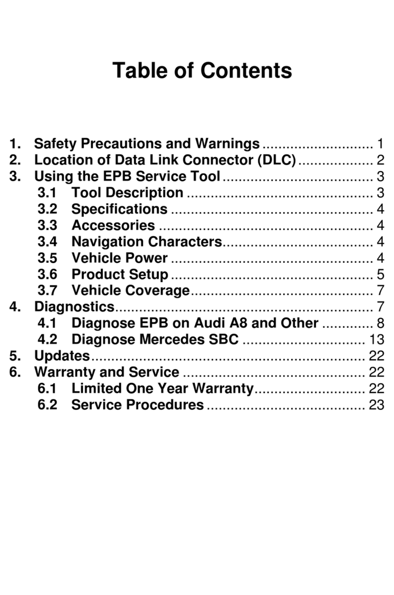 Autel AutoLink EBT 210 manual