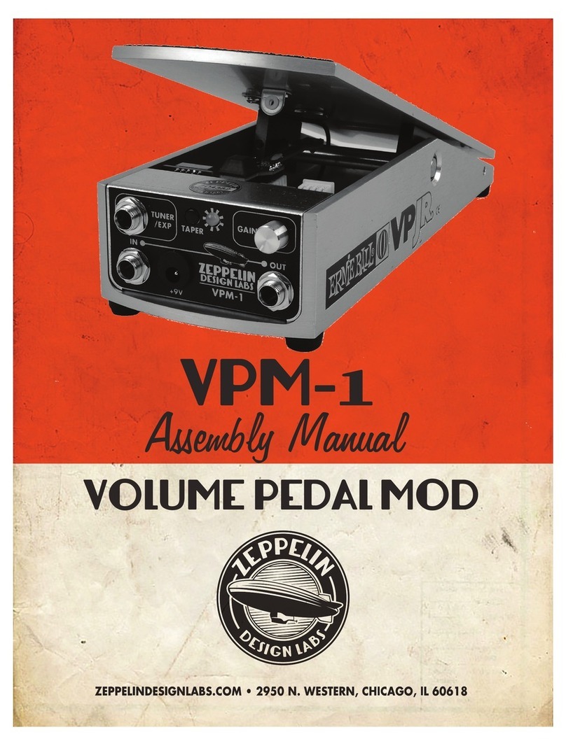 Zeppelin Design Labs VPM-1 User manual