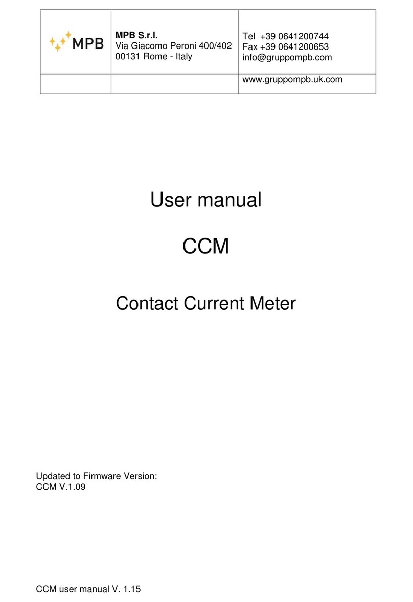 MPB CCM user manual